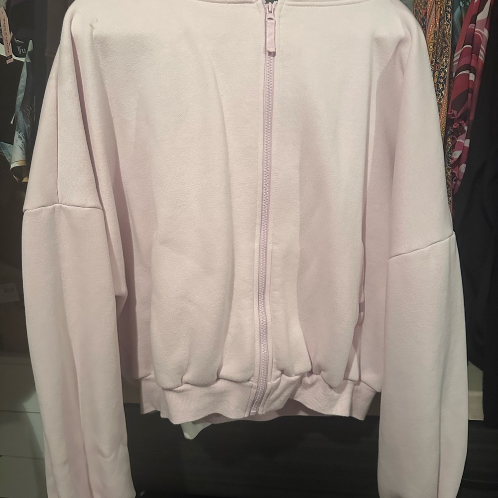 Blogilates pink marshmallow hoodie